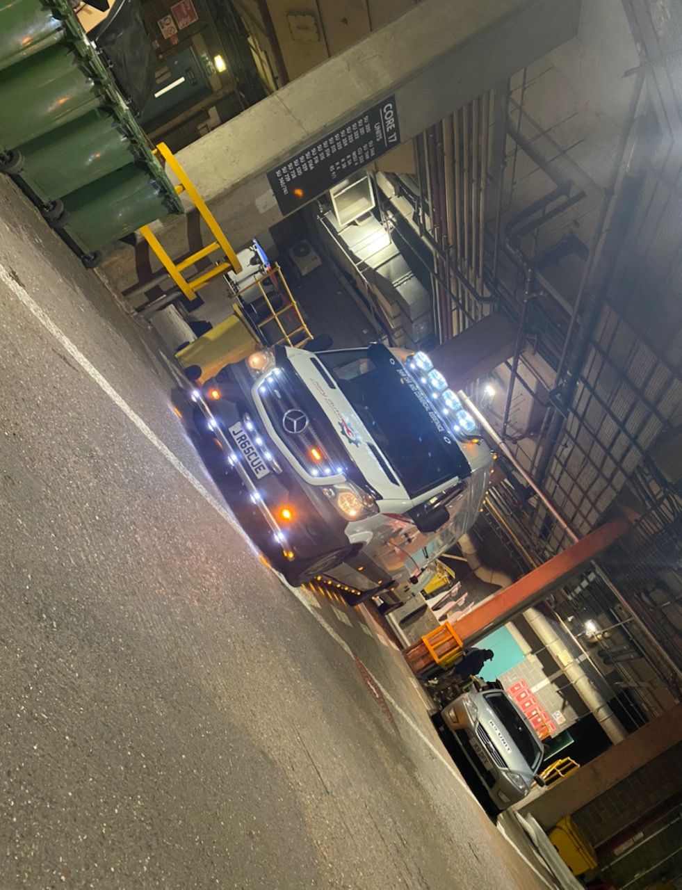 Vehicle in the Joey Auto Group workshop